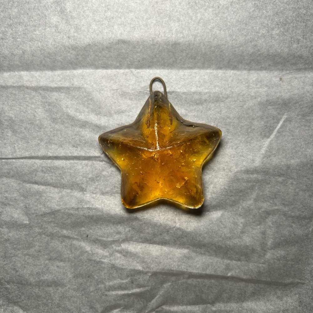 Gold Star Ornament/ Pendant